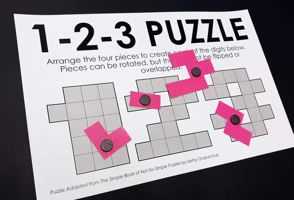 1-2-3 Puzzle | Math = Love