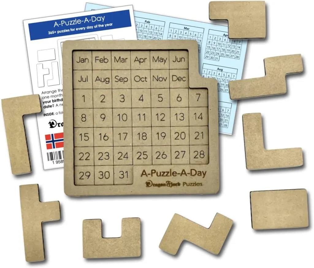 Dragon Fjord Puzzle A Day Calendar Puzzle