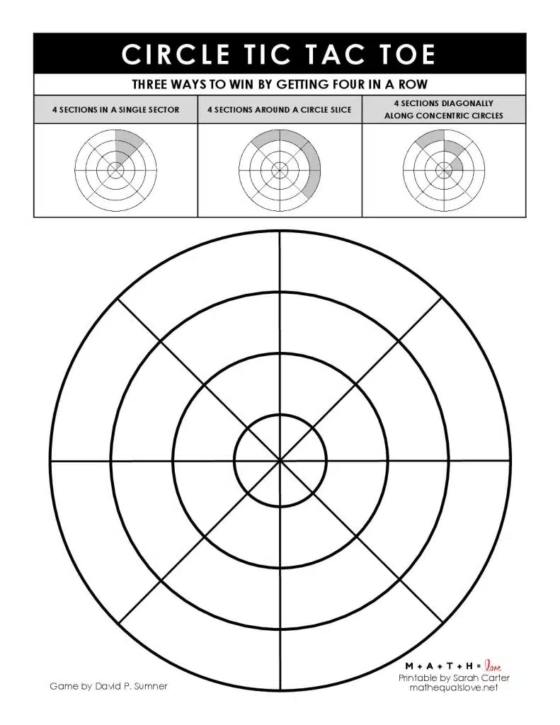 Tic-tac-toe, the other way around!