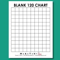 blank 120 chart printable