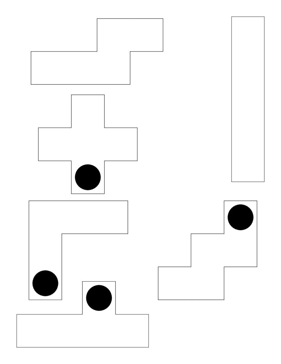 2025 Pentomino Puzzle [Free Printable PDF]