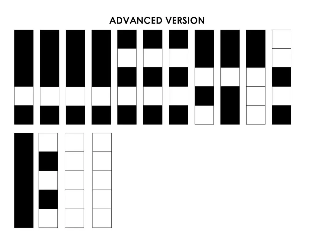 2024 Puzzle Advanced Version Pieces 