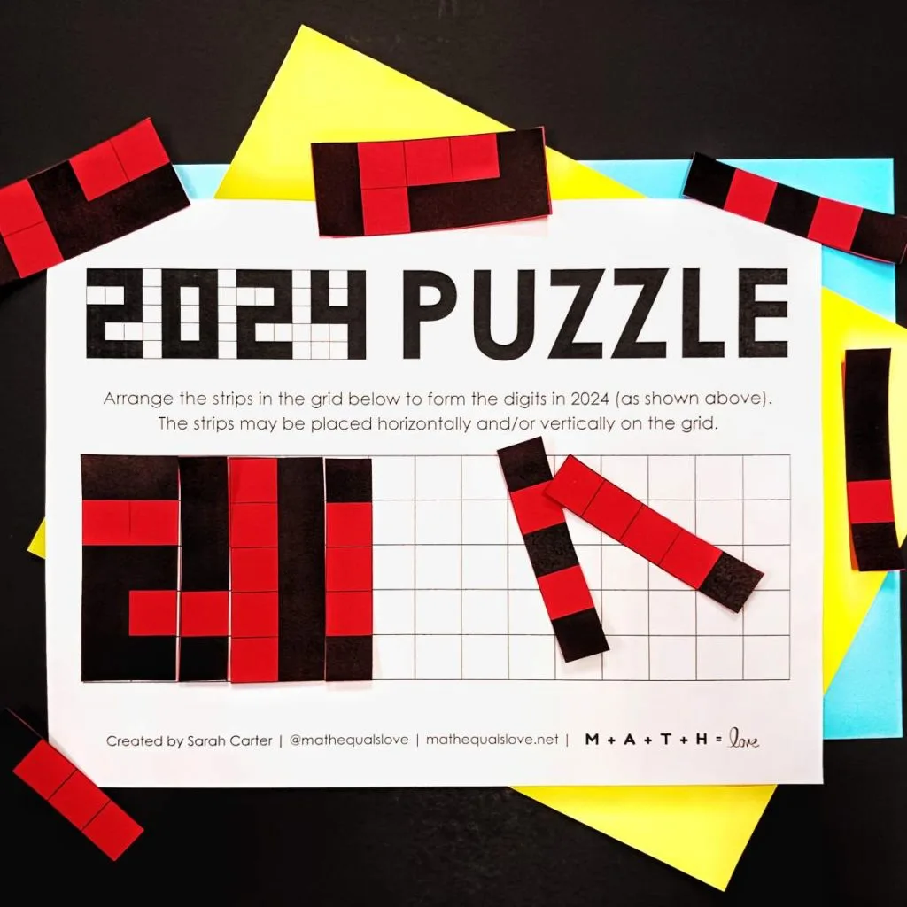 2024 puzzle partially solved 
