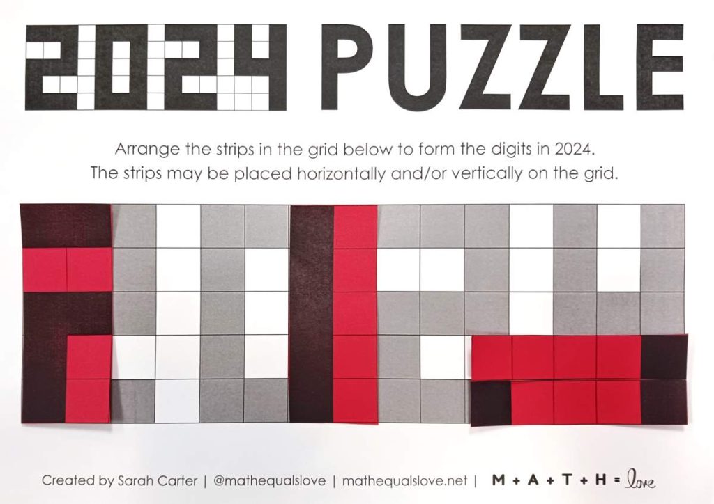 example of alternate grid of 2024 puzzle 