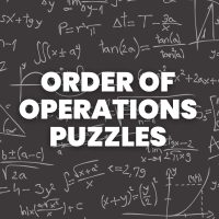 order of operations puzzles using pemdas