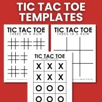 printable tic tac toe board pdf.