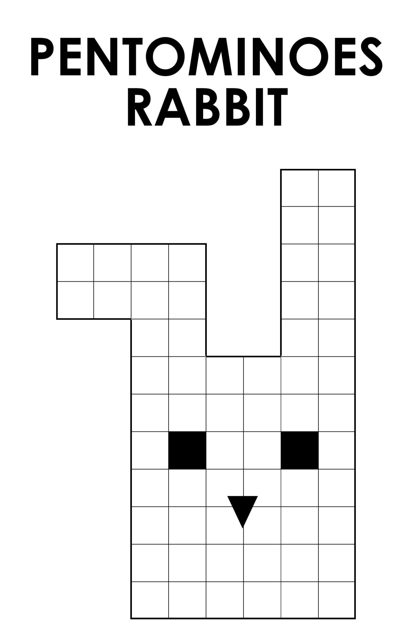 Pentominoes Rabbit Puzzle | Math = Love