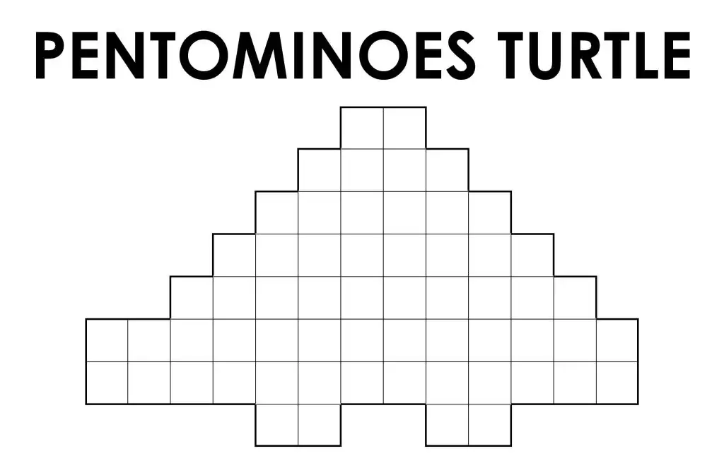 pentominoes turtle puzzle screenshot. 