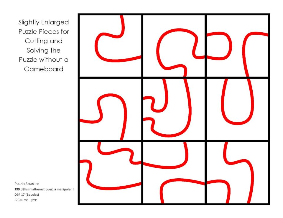 Loop Puzzle Ropes Loops Puzzle | Math = Love