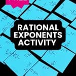 rational exponents square puzzle.