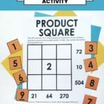 product square math puzzle.