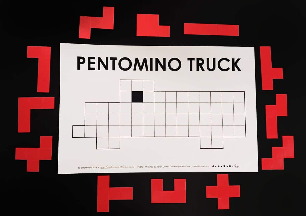 Pentominoes Truck Puzzle