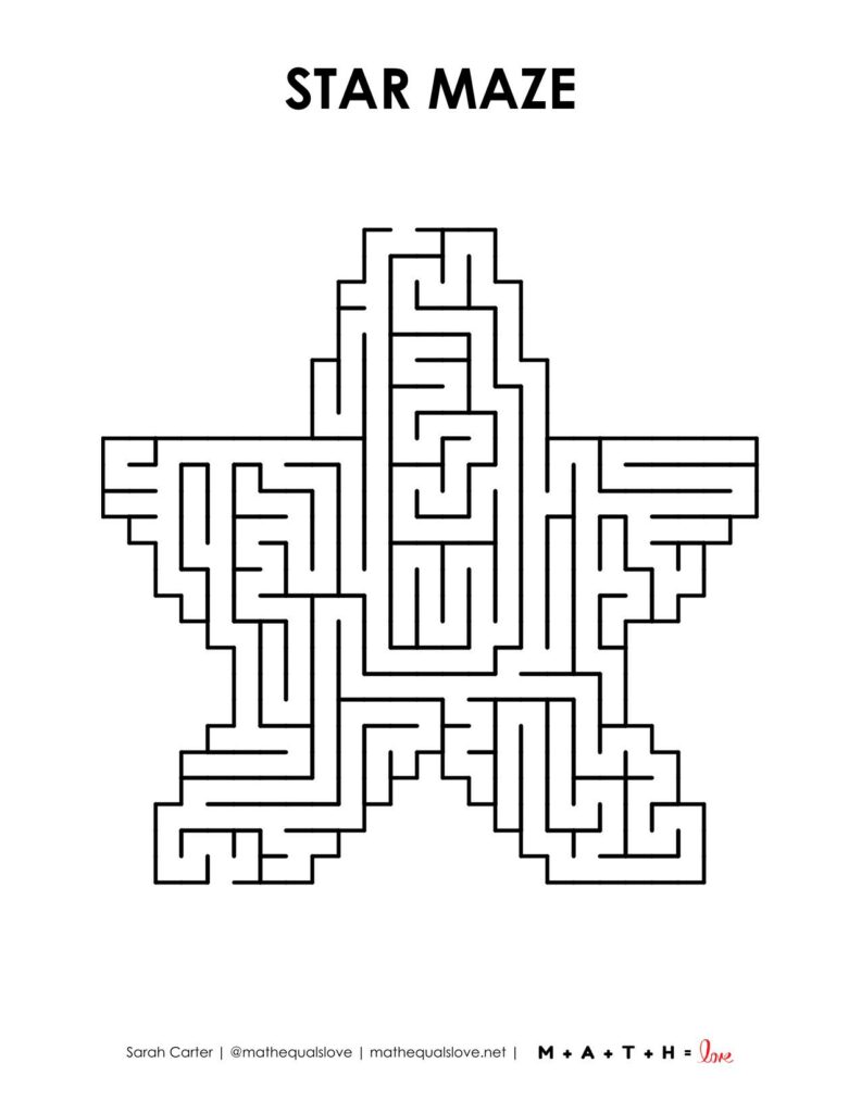 star maze level 1. 