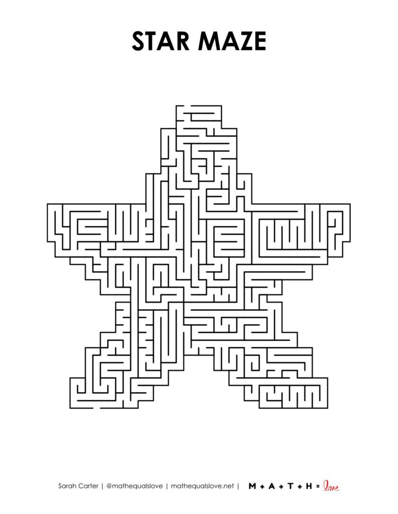 star maze level 5. 