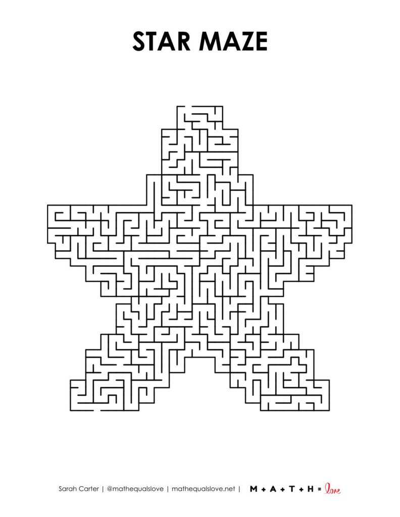 star maze level 6. 