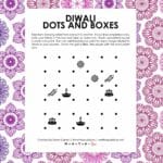 Diwali Dots and Boxes Game.