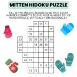 mitten hidoku puzzle instructions.