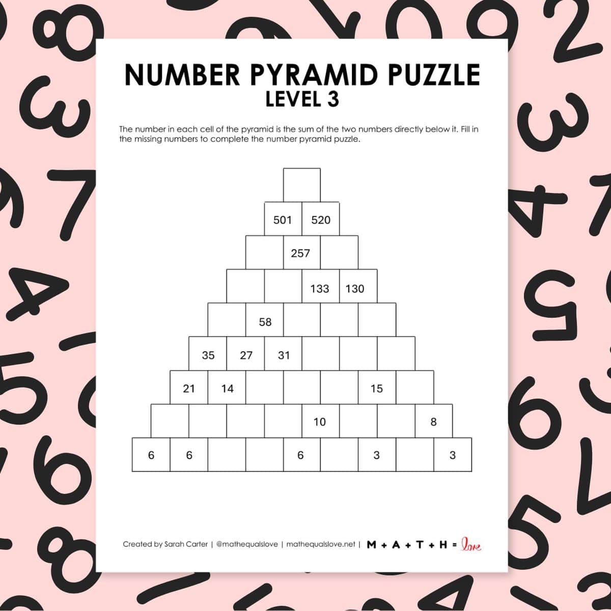 Free Printable Math Puzzles For The Classroom FREE PDFs 