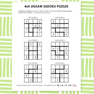 Free Printable Sudoku Puzzles (PDF Downloads)