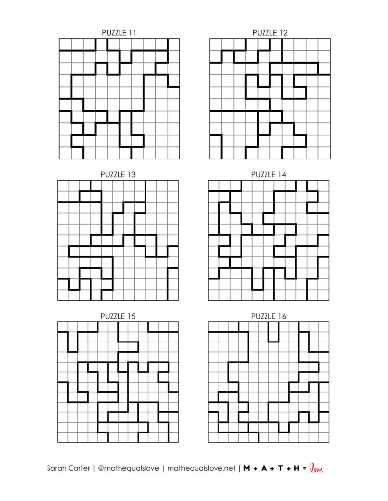 page 3 of pi battle puzzles. 