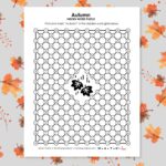 autumn hidden word puzzle printable for fall.