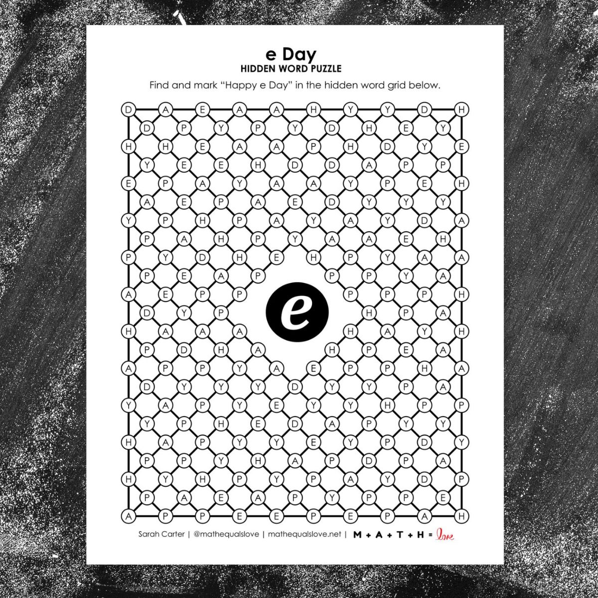 e day hidden word puzzle