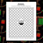 kwanzaa hidden word puzzle.