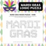 mardi gras puzzles.