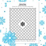 snow day hidden word puzzle.