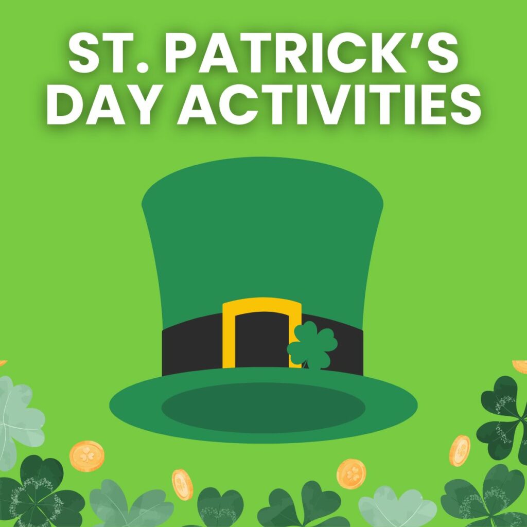 st patrick's day activities and games - free printables for the classroom. 