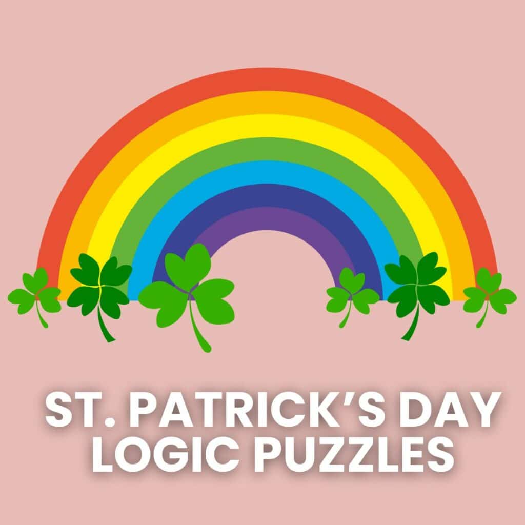 St. Patrick's Day Logic Puzzles Printable Free. 