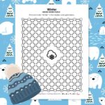 winter hidden word puzzle.