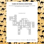 camel no four in a row logic puzzle pdf.