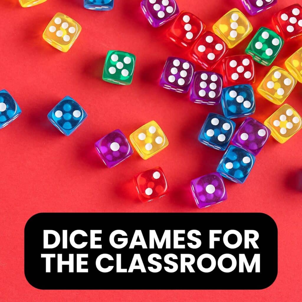 free dice games for the classroom. 