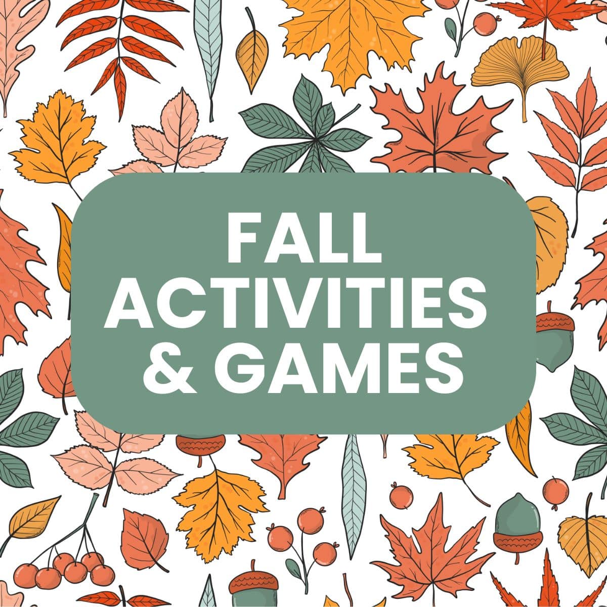 free printable fall (autumn) activities and games for the classroom.