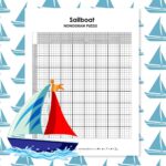 sailboat nonogram puzzle printable pdf.