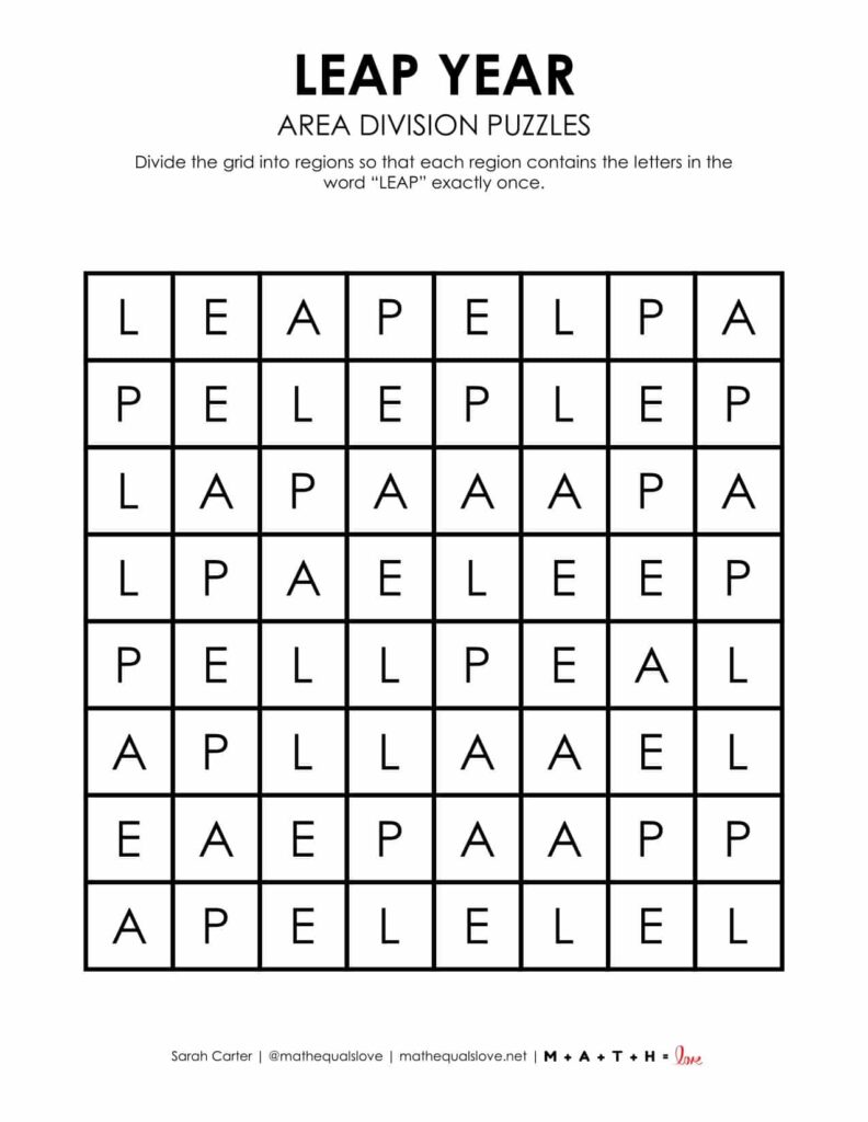 leap year day logic puzzle.