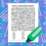 back to school word search puzzle free printable pdf.