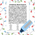 Christmas word search puzzle free printable pdf.