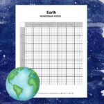 earth day nonogram puzzle printable pdf.