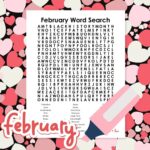 february word search puzzle printable pdf.
