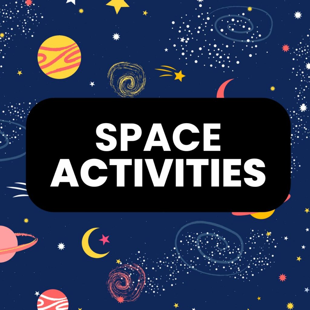 space activities and puzzles for the classroom. 