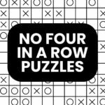 no four in a row logic puzzles.