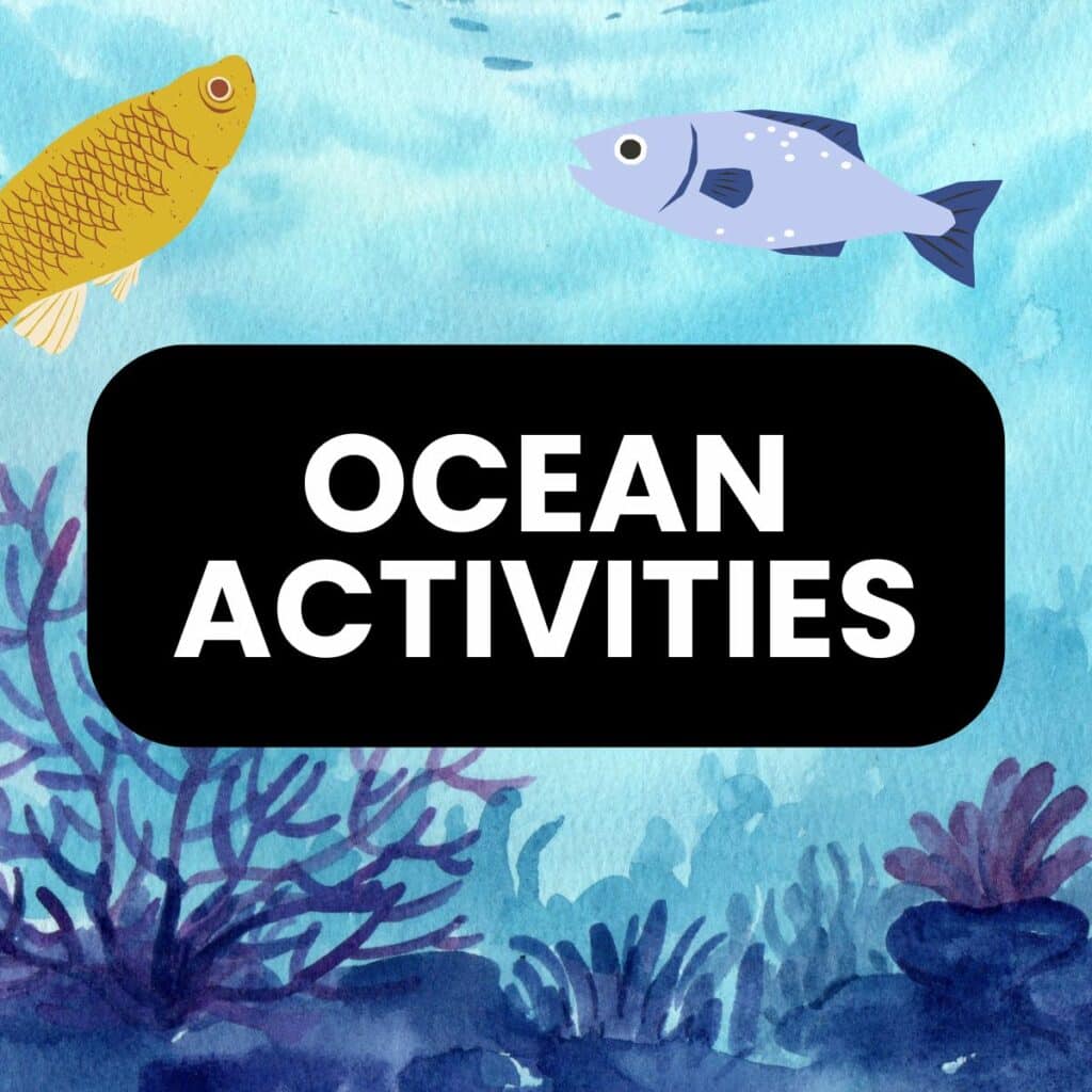 ocean and under the sea themed activities and puzzles for the classroom. 