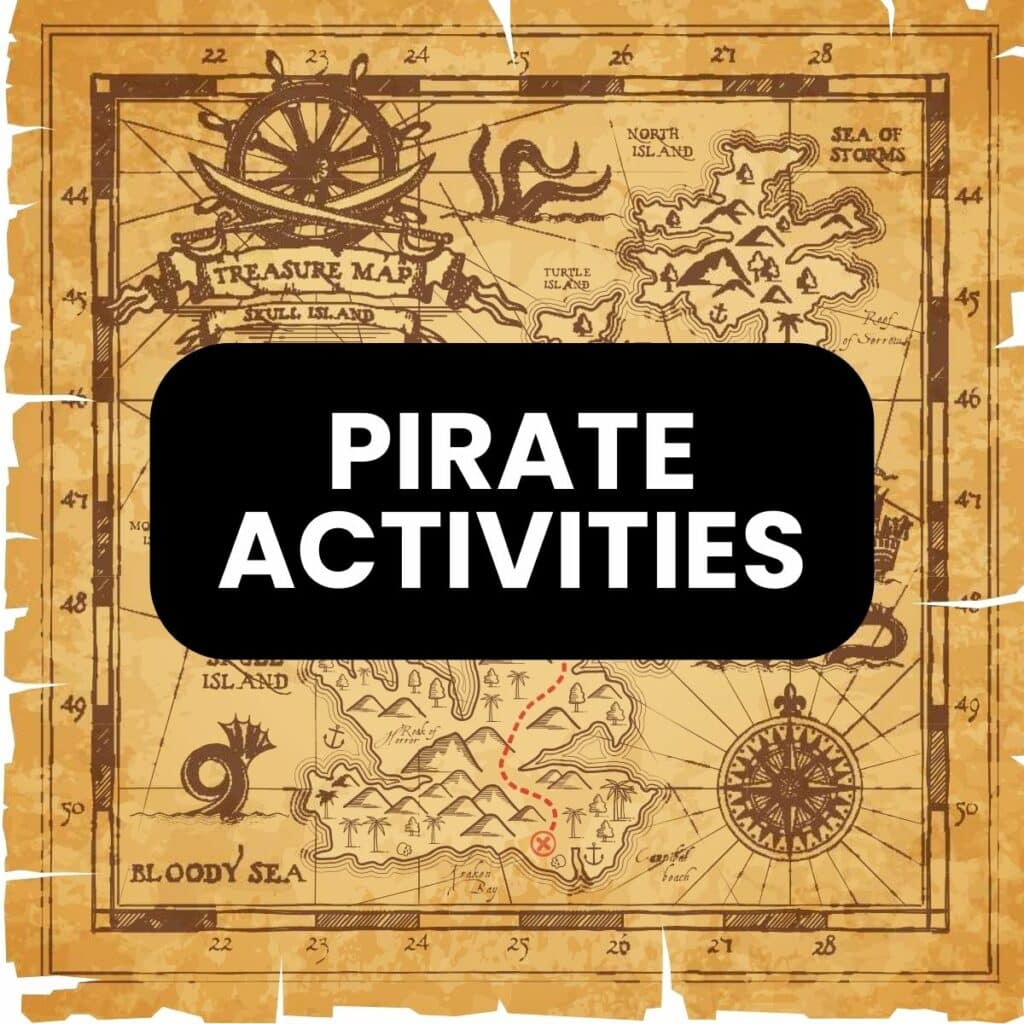 pirate activities, puzzles, and games for the classroom. 