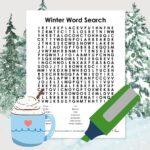 winter word search puzzle free printable pdf.
