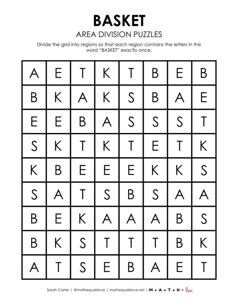 easter logic puzzle free printable.