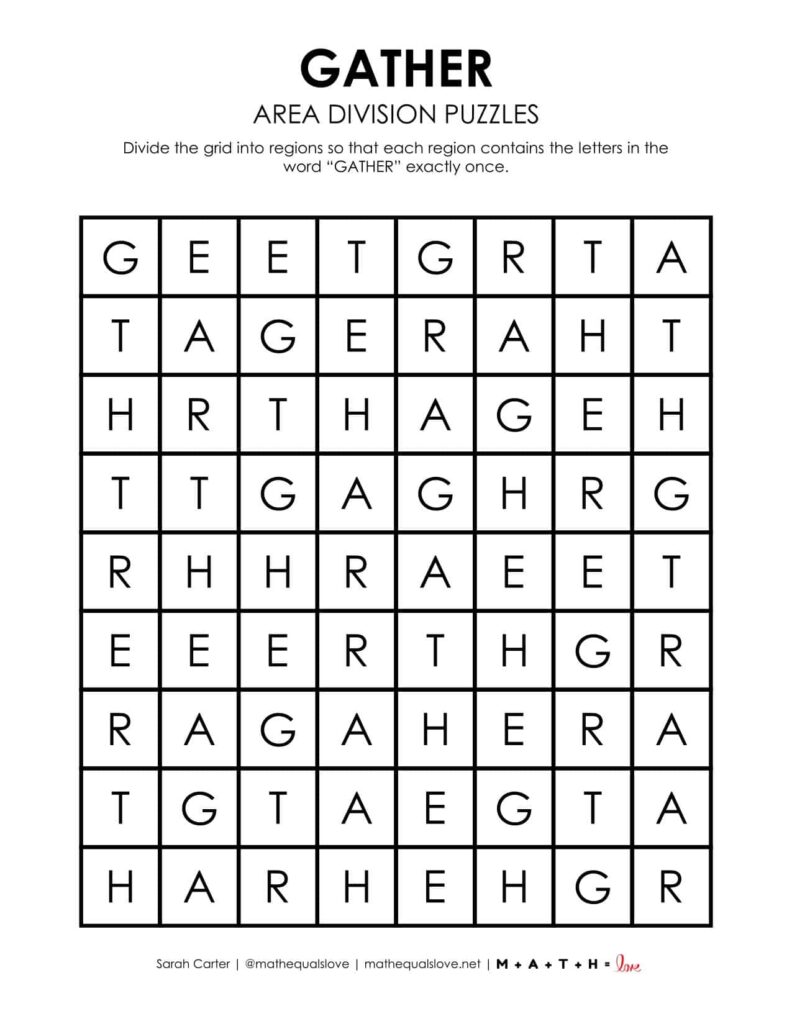 gather thanksgiving logic puzzle printable. 