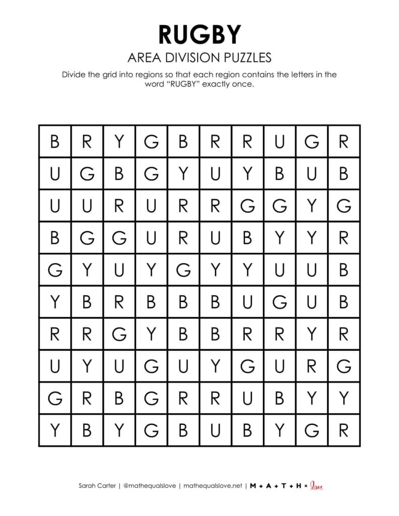 rugby logic puzzle printable pdf. 