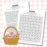 easter logic puzzle free printable pdf.